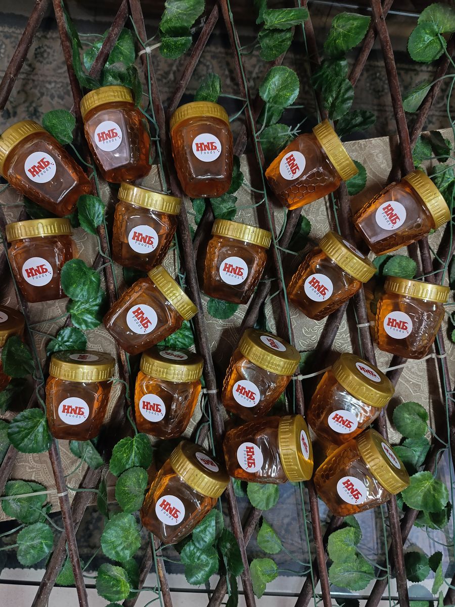 A fresh batch of HNB honey ready for packing